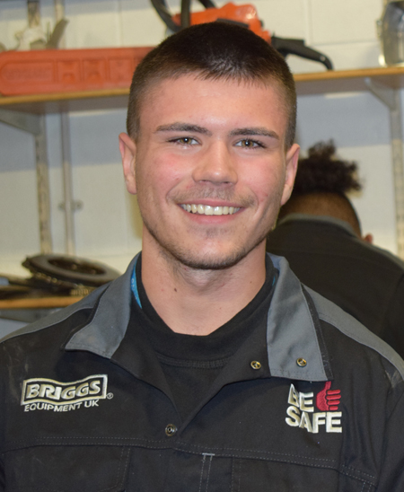 Brad Webb tells all about becoming a Briggs apprentice engineer