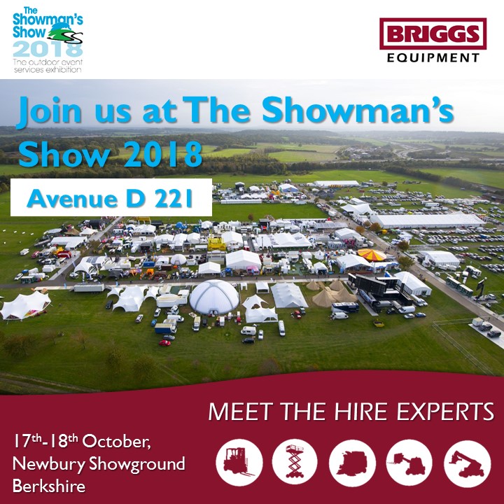Join us at The Showman’s Show on 17th - 18th October