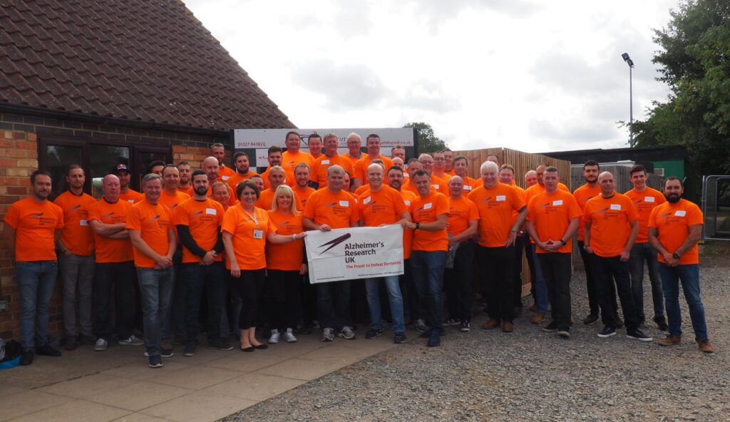 Briggs Equipment races to £20,000 fundraising goal within the first 3 months of partnership with Alzheimer’s Research UK