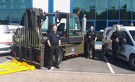 Briggs Defence extends life of RAF’s cargo handling trucks