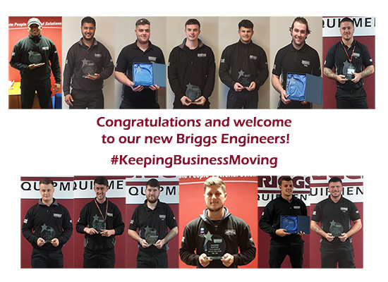 The next generation has arrived | Briggs apprentice engineers graduate into full time roles