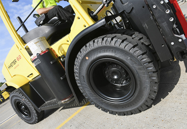 Why quality tyres can make all the difference to your MHE fleet