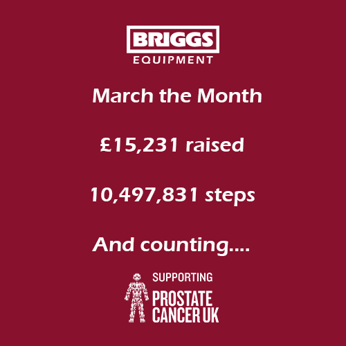 Team Briggs clock up more than 9,000 miles and raise £36k for Prostate Cancer UK