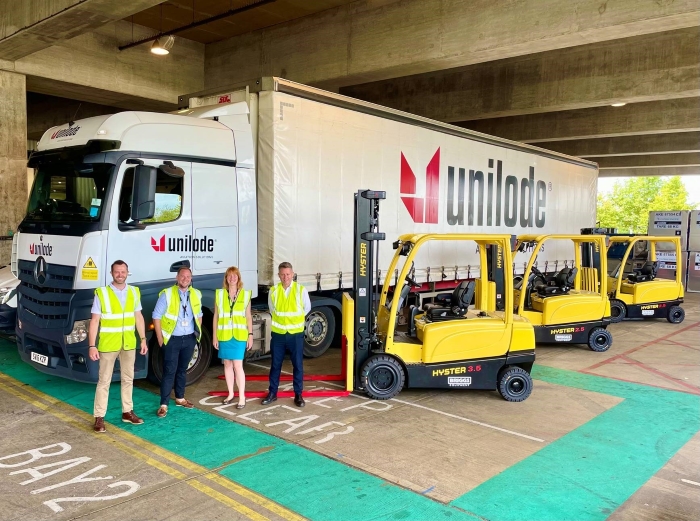 Unilode Aviation Solutions go green with electric trucks from Briggs
