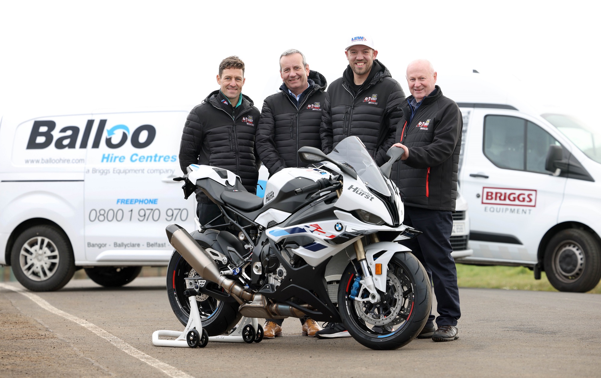 Briggs Equipment announced as race sponsor at the North West 200