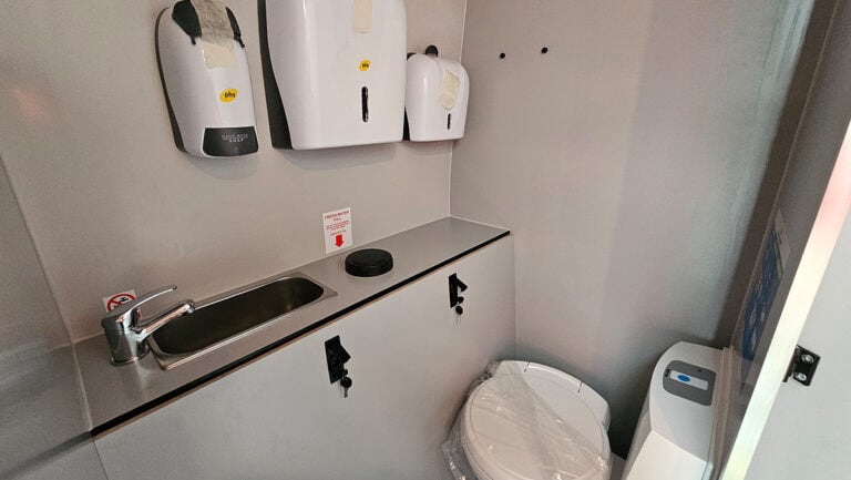 Commercial Vehicle Hire Welfare Van Interior 5