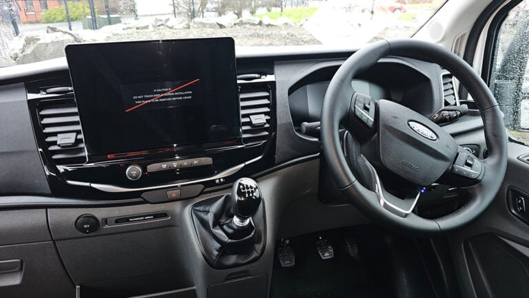 Commercial Vehicle Hire Welfare Van Interior 7