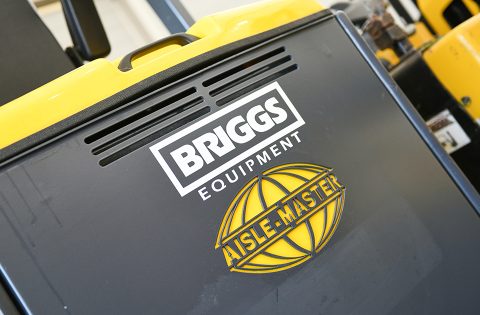 A combilift Aislemaster from Briggs Equipment